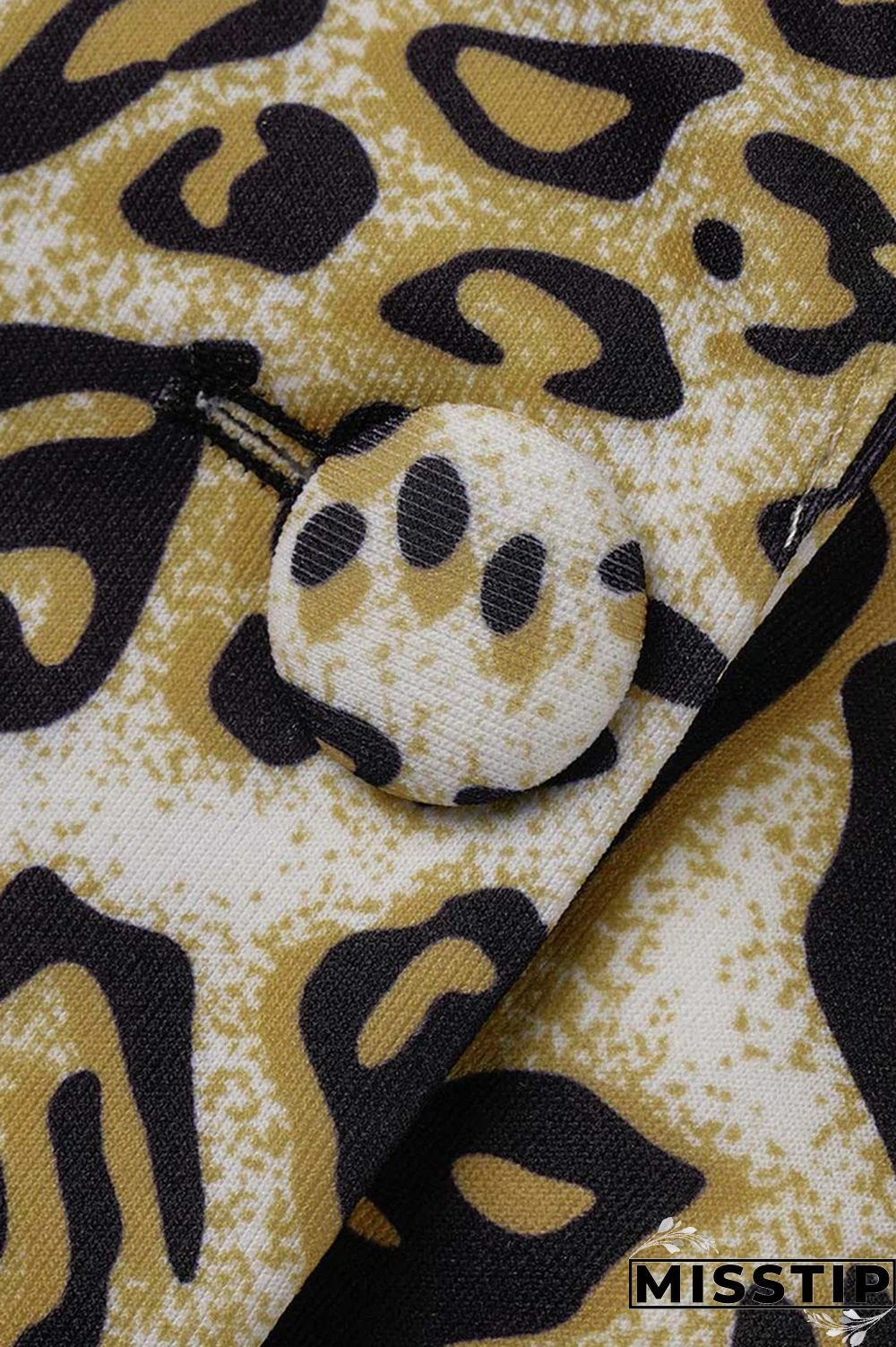 Black Fashion Casual Print Patchwork Turndown Collar Long Sleeve Two Pieces