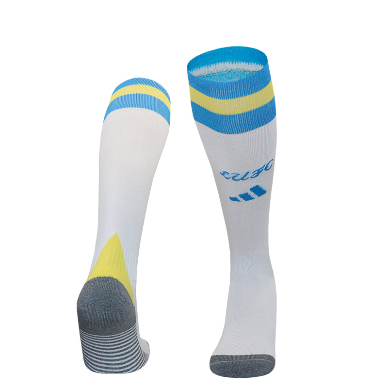 Leeds United 24-25 Home Socks - White
