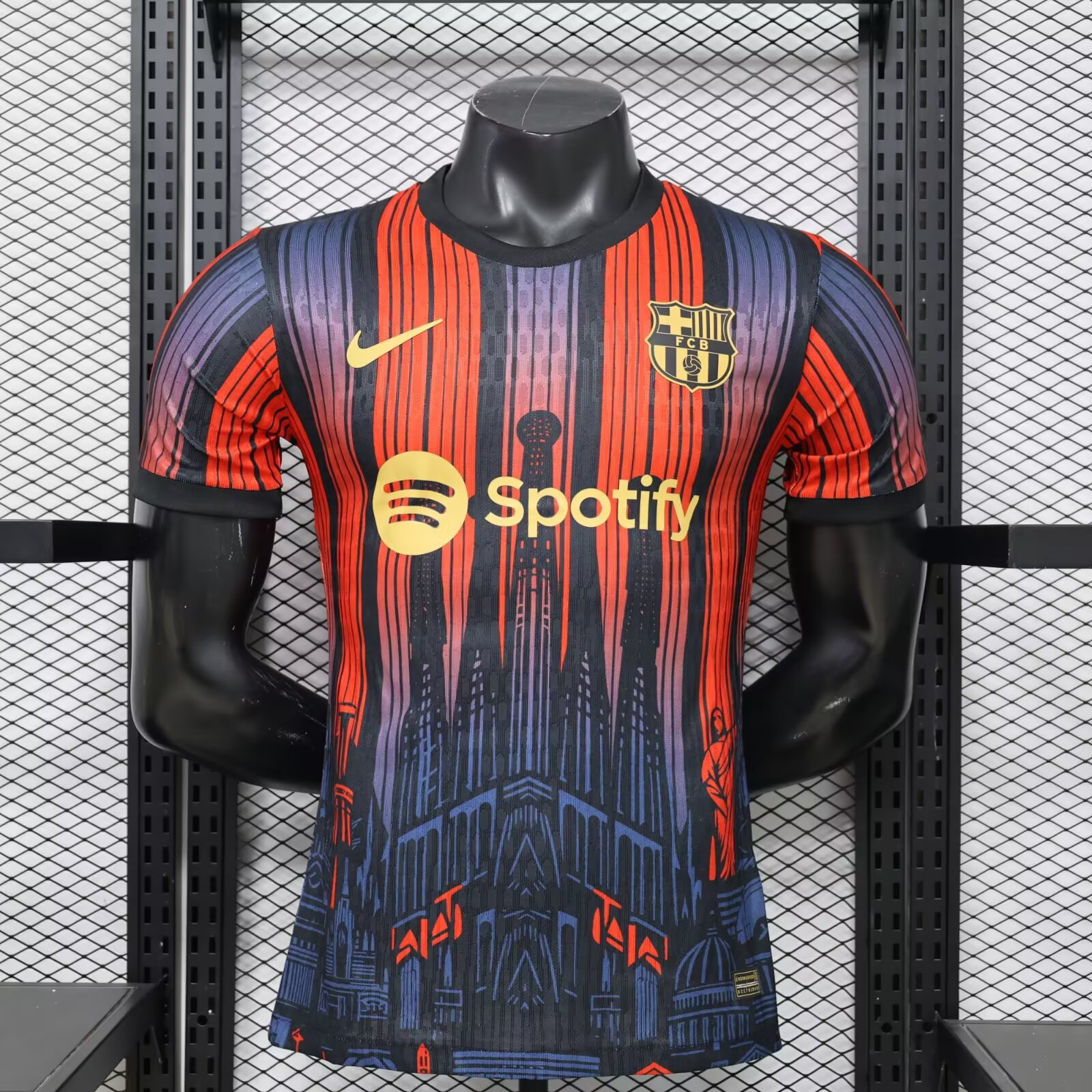 2026/2027 Player Version Barcelona Special Edition Football Jersey 1:1 Thai Quality（The player version jersey is a bit tight, please pay attention to the size selection）