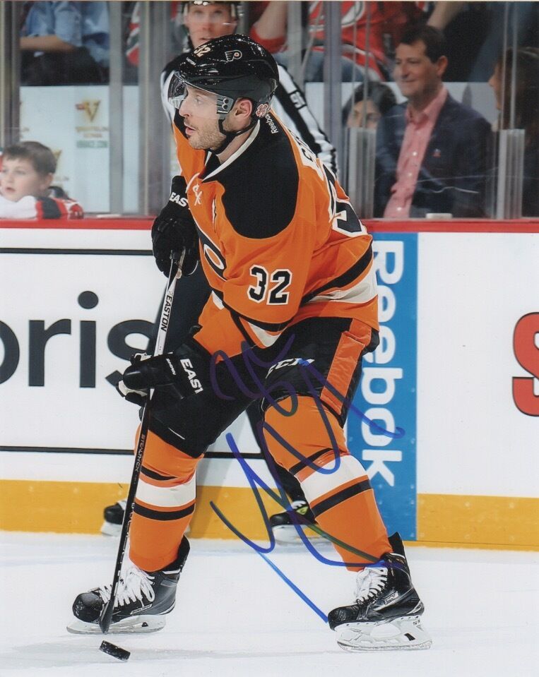 Philadelphia Flyers Mark Streit Signed Autographed 8x10 Photo Poster painting COA