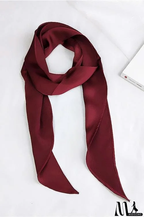 MidiSono - Solid Ribbon Scarf