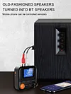 Stereo Transmitter Bluetooth-Compatible 5.2 Wireless AUX 2RCA TF for TV/Computer