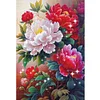 Peony - 9CT Partial Beaded Cross Stitch Kit(50x71cm)
