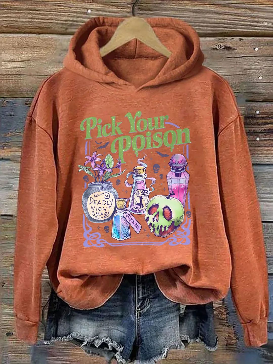 Pick Your Poison Vintage Hoodie