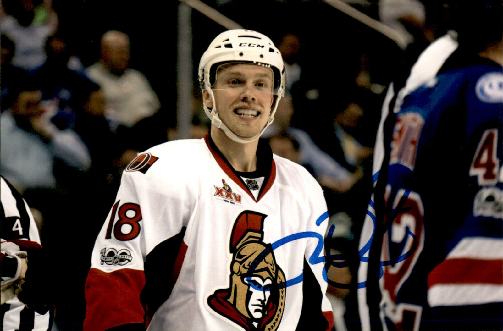 Ryan Dzingel SIGNED autographed 4x6 Photo Poster painting OTTAWA SENATORS #7