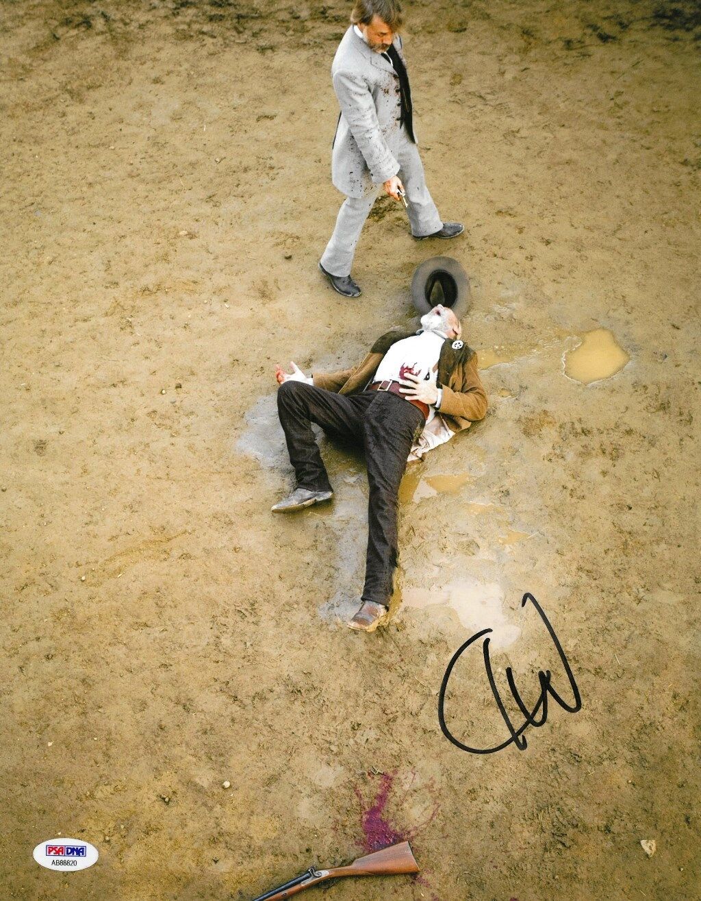 Christoph Waltz Signed Django Unchained Autographed 11x14 Photo Poster painting PSA/DNA #AB88820