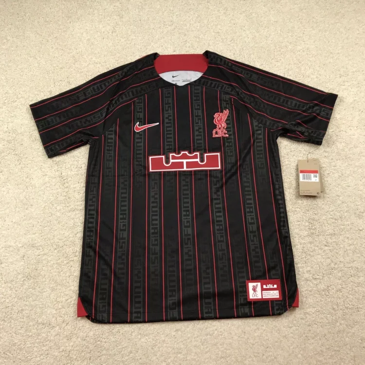 2024/2025 LeBron x Liverpool F.C. special edition jersey