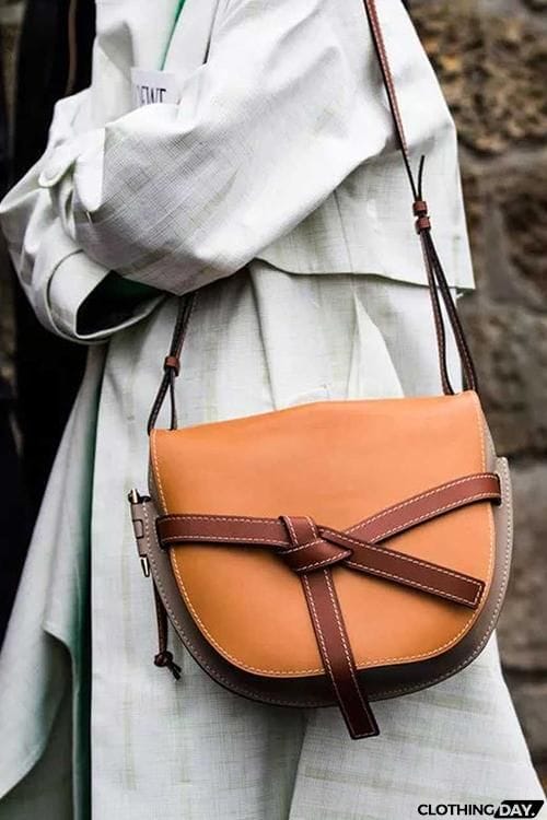Leather Blet Crossbody Bag