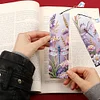 4Pcs Special Shape Flowers Dragonfly 5D DIY Diamond Painting Bookmark for Adults