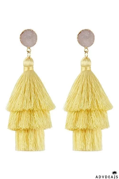 Layer Tassels Earring