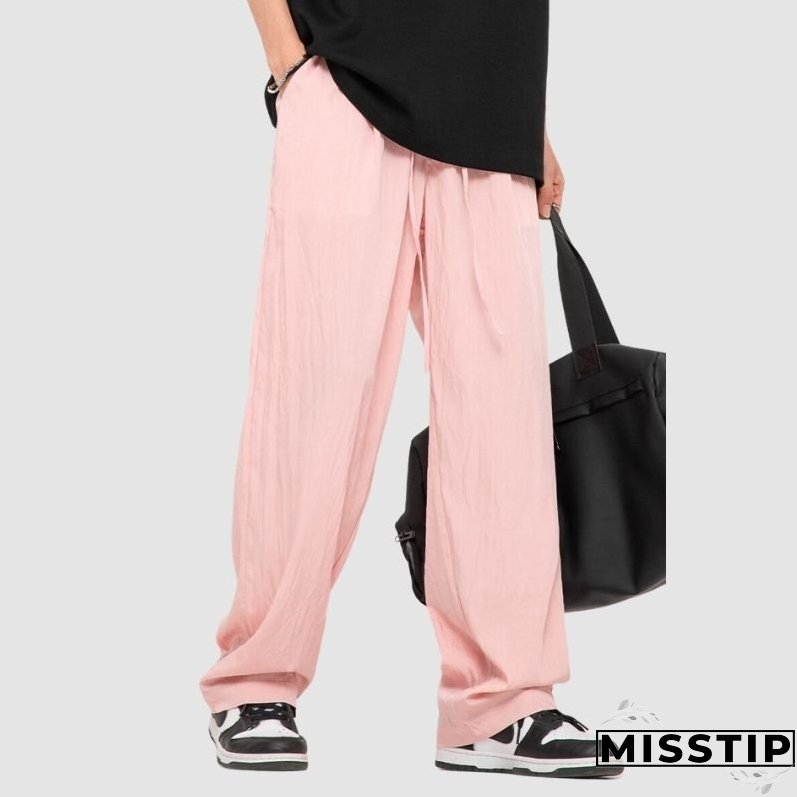 Simple Straight Leg Yamamoto Pants