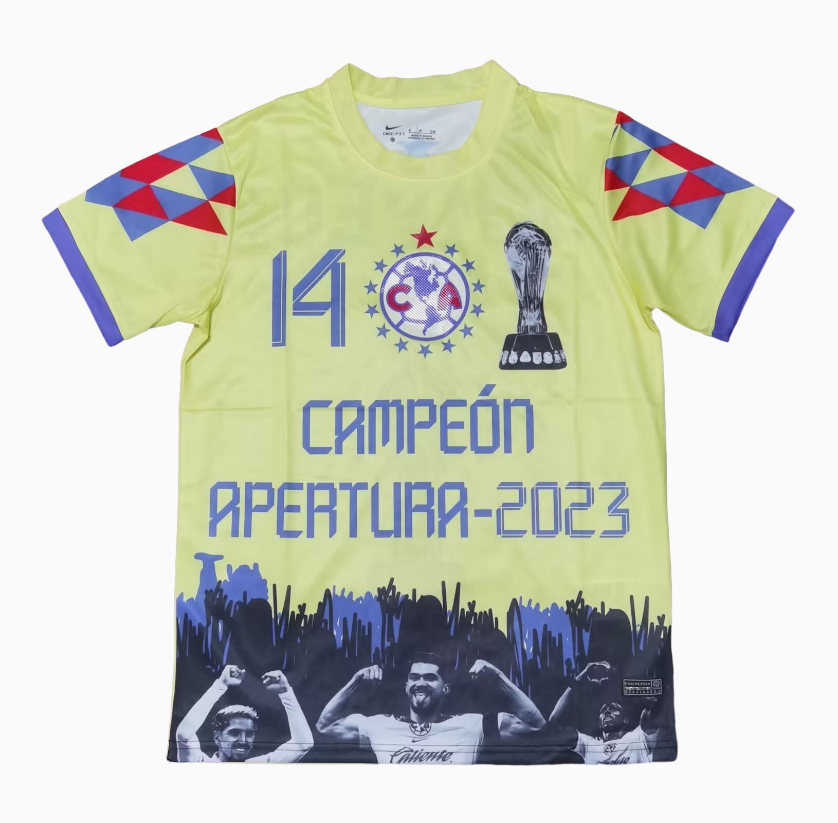 América 2023 14 Champions Commemorative Edition Jersey - Fans Version