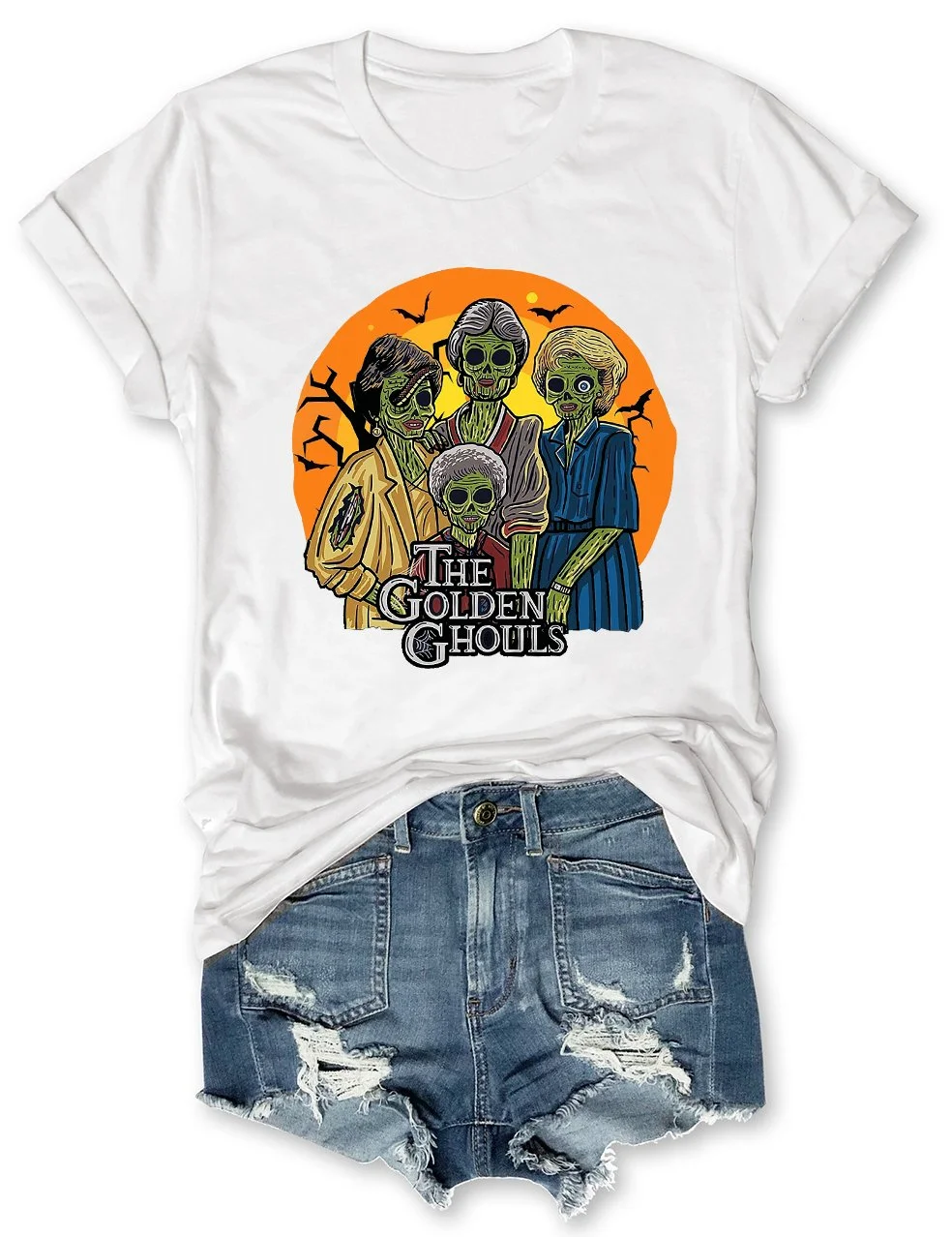 The Golden Ghouls Halloween T-Shirt