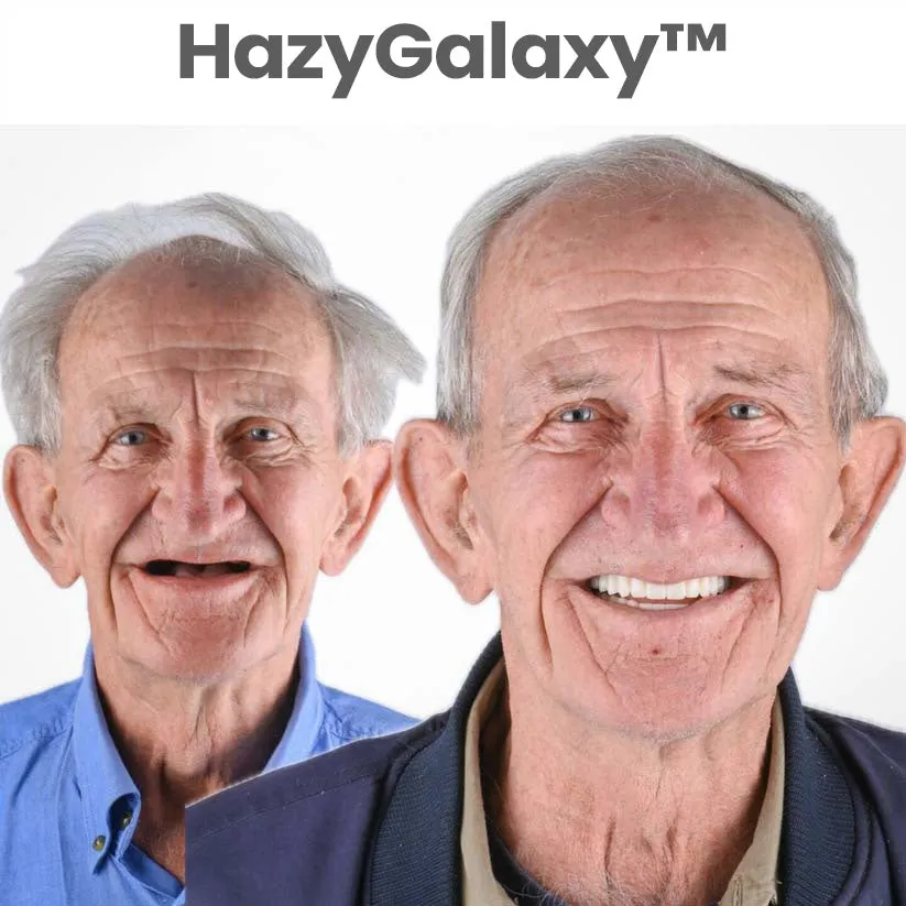 💥 ENDS TODAY 80% OFF🔥 HazyGalaxy&trade; Custom-Fit Dentures 🦷Smile with Confidence