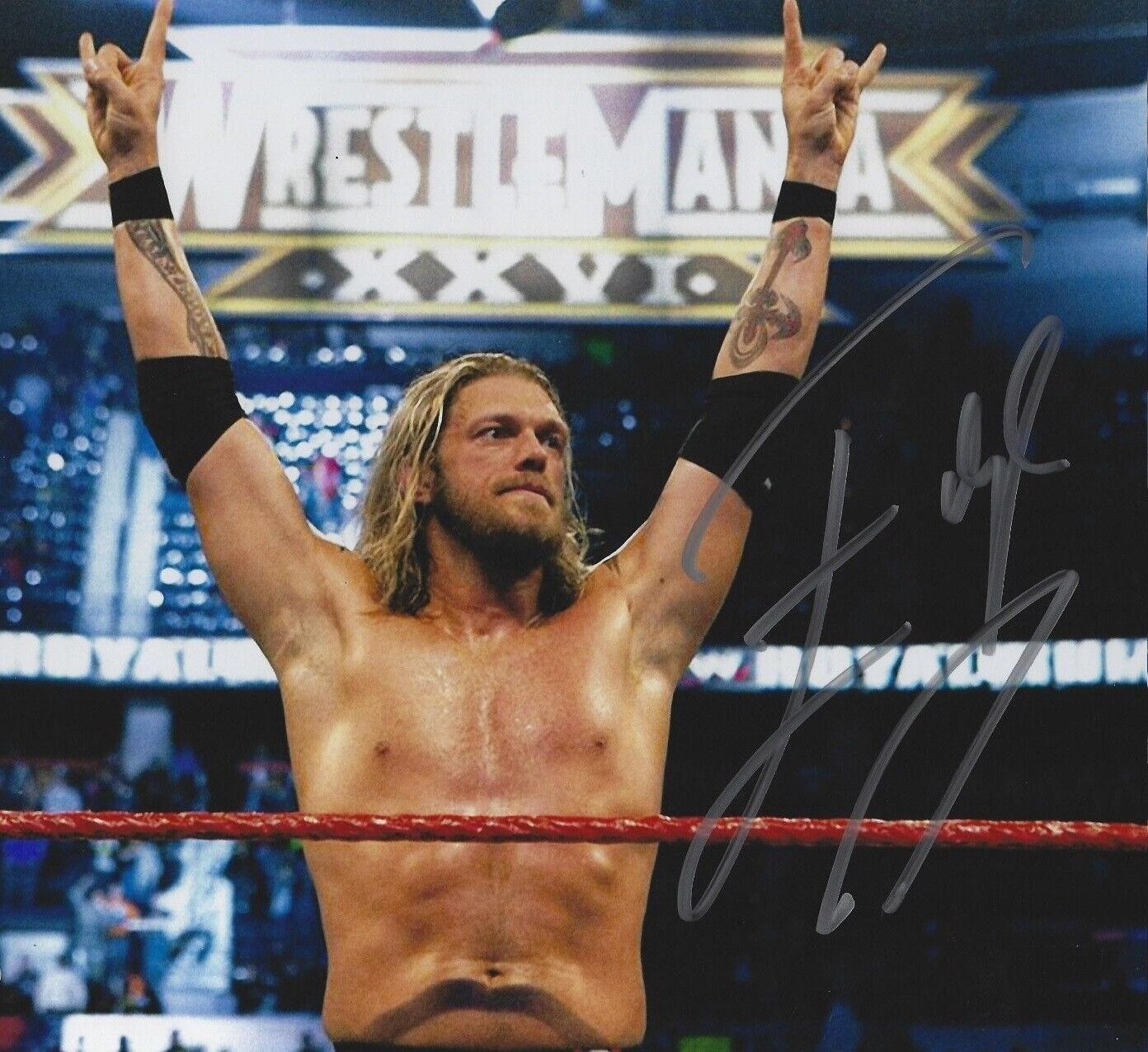 Edge ( WWF WWE ) Autographed Signed 8x10 Photo Poster painting REPRINT