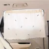 Car Sun Shield Tulip Floral Car Side Window Privacy Curtain