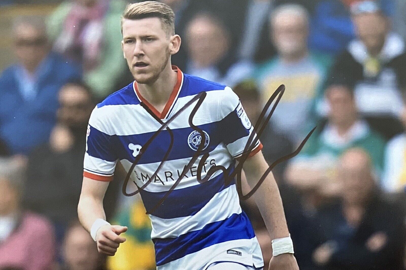 Josh Bowler Genuine Hand Signed QPR 6X4 Photo Poster painting