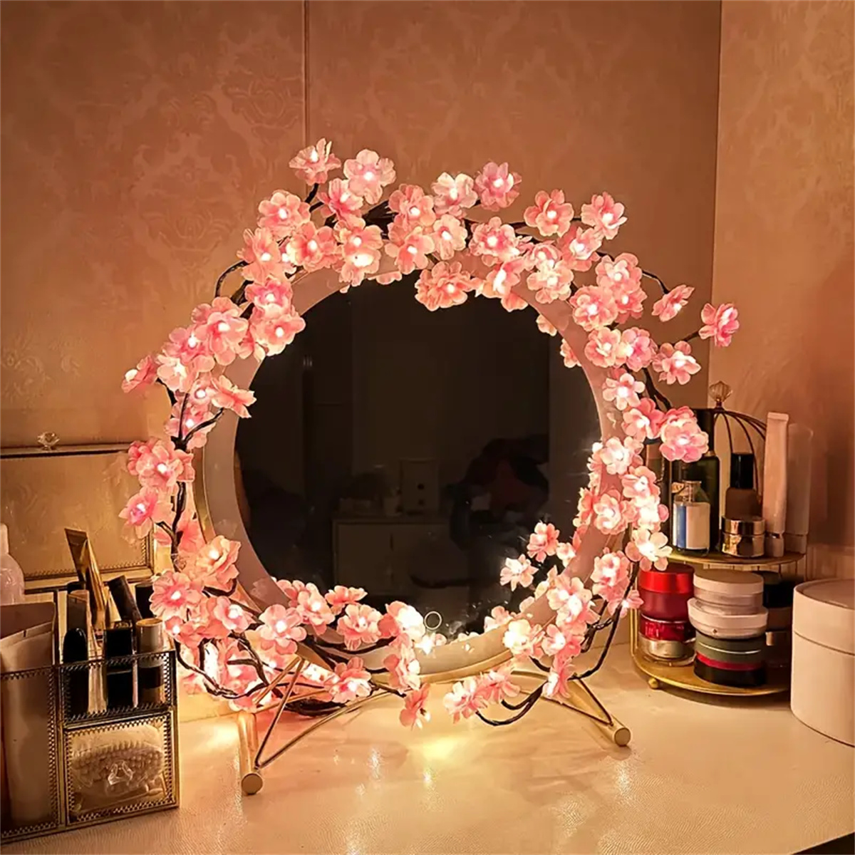 Tegooe USB Powered Cherry Blossom Branch Lights - 96 LEDs