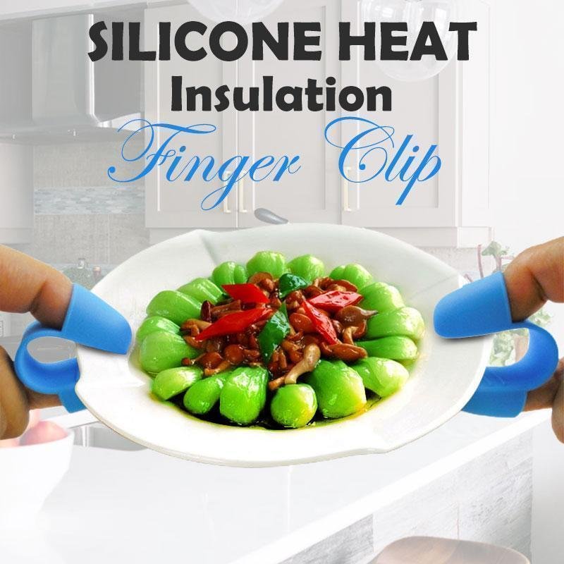 Silicone Heat Insulation Finger Clip