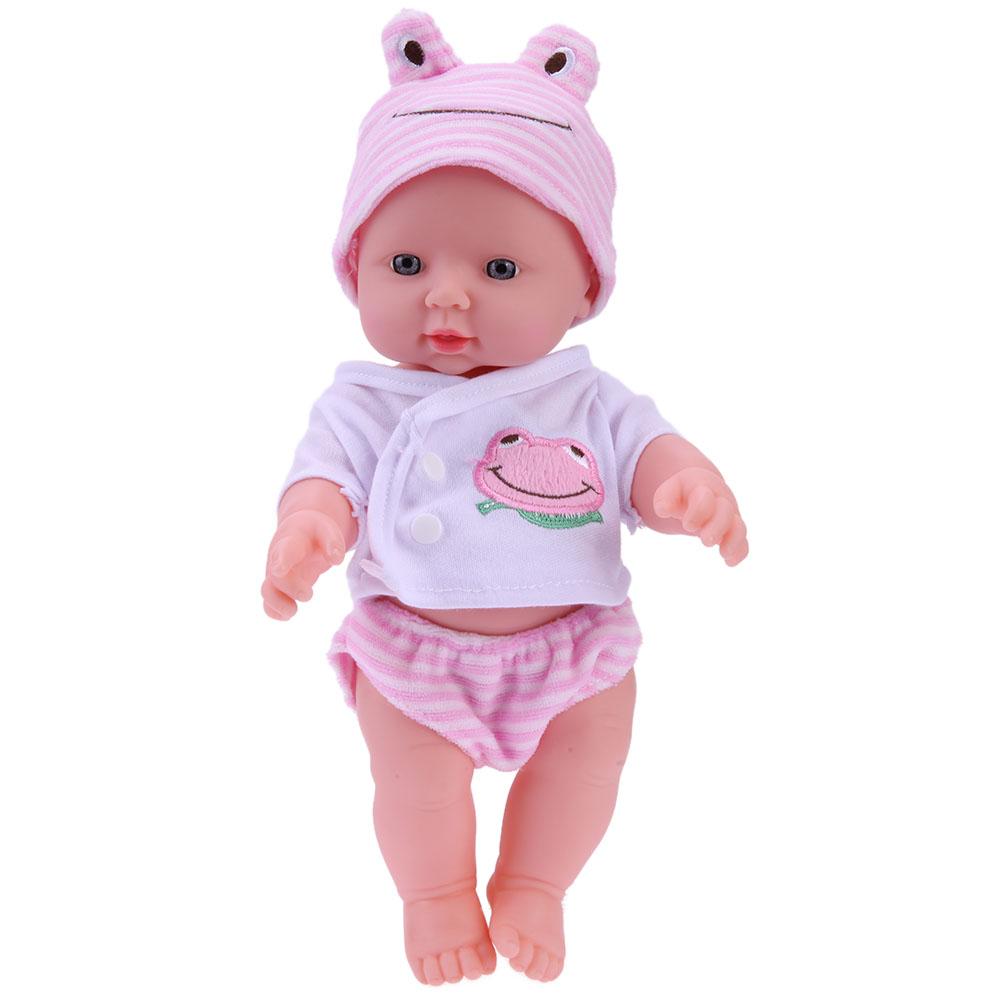 30cm Newborn Baby Simulation Doll Soft Children Doll Toy Birthday Gift(3)