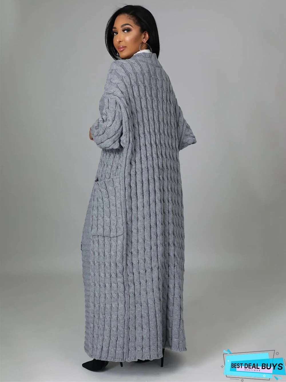 Sexy Casual Solid Color Long Sleeve Sweater