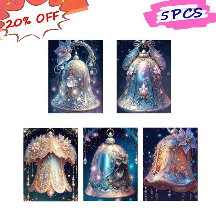 Dream Bell 30*40CM(Canvas) Full Round Drill Diamond Painting gbfke