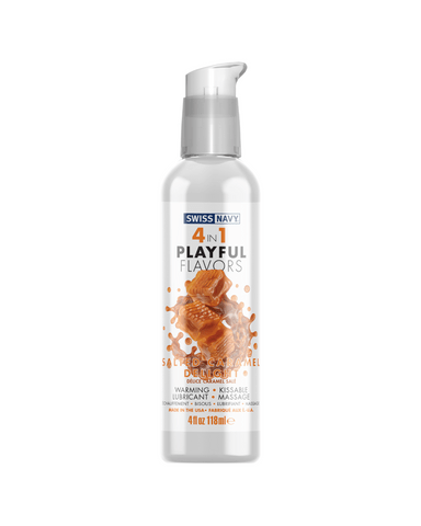 Pornhint Playful Flavors Salted Caramel Delight 4 In 1 Warming Lubricant