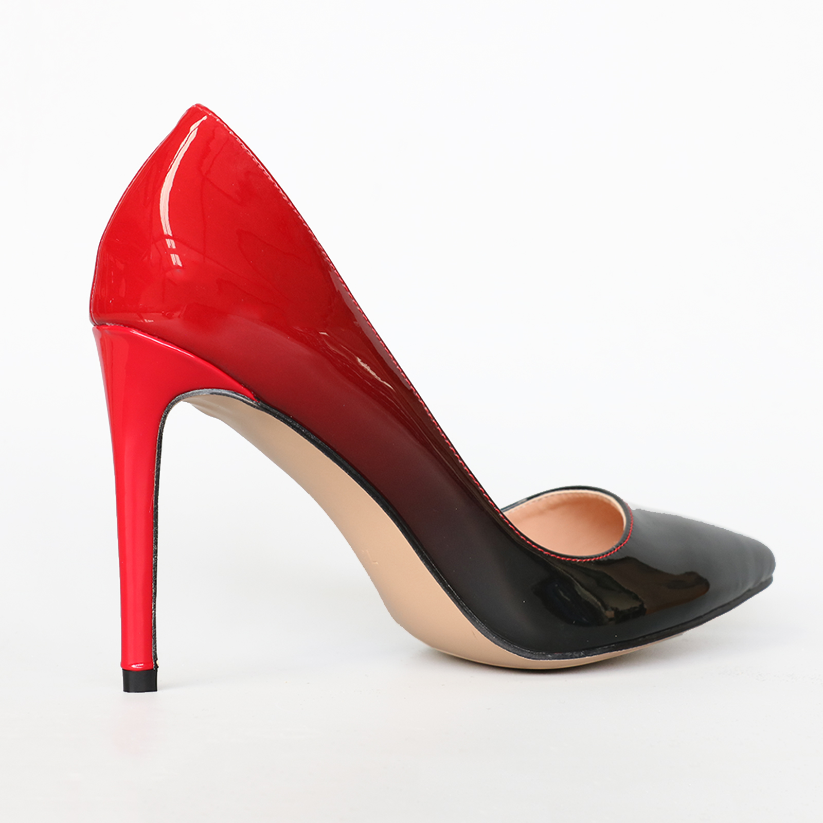 3.94" Gradient Color Heels Party Daily Pumps-vocosishoes