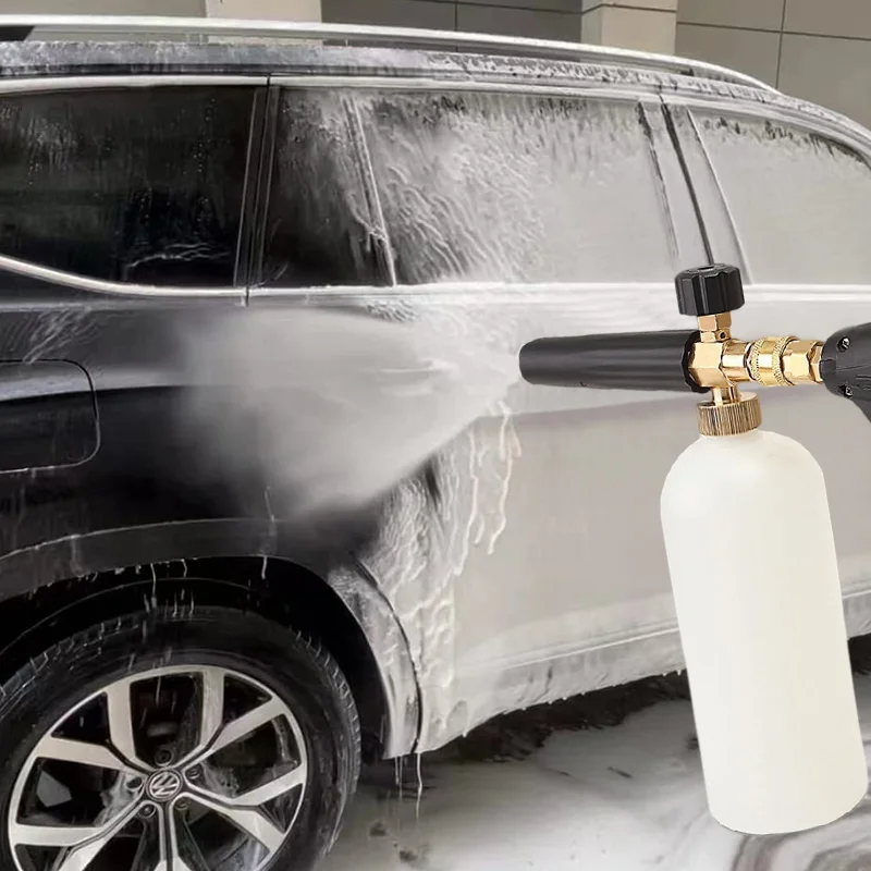 SAKER&reg; Short Pressure Washer Gun with Foam Cannon