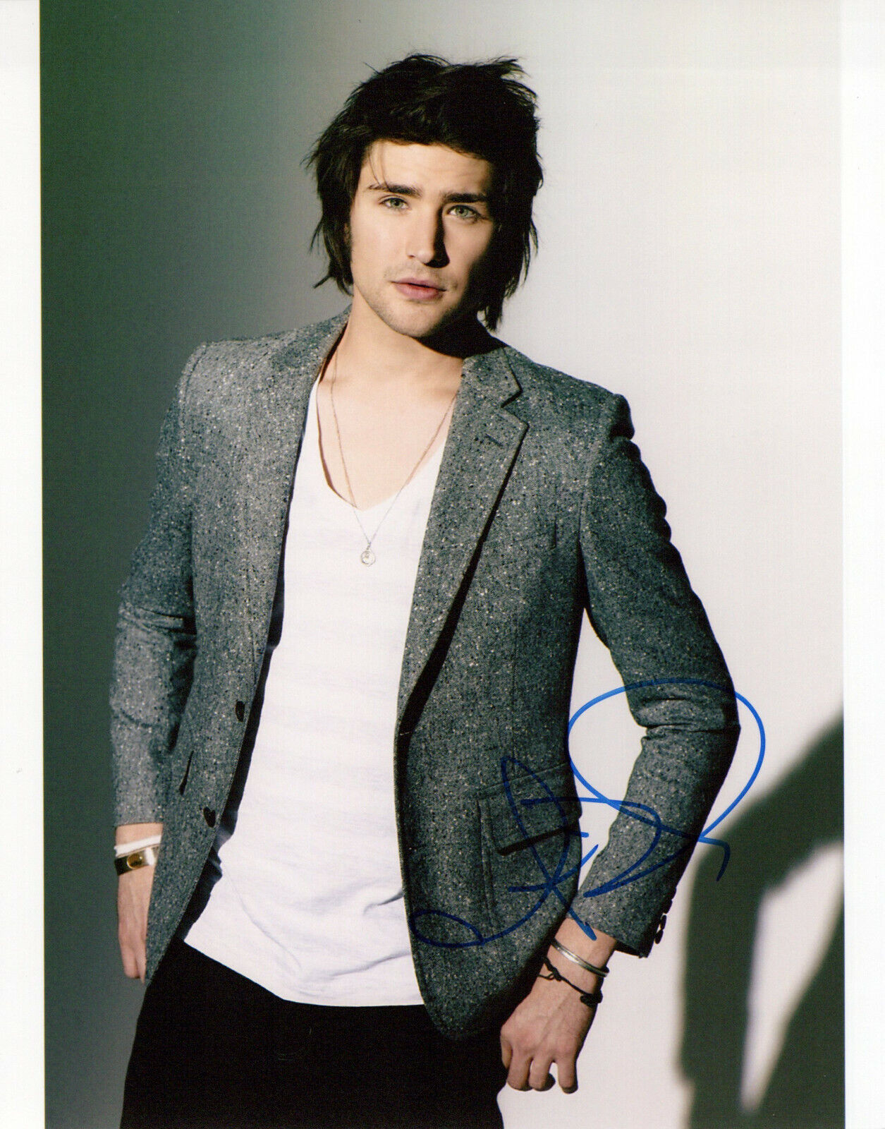 Matt Dallas head shot autographed Photo Poster painting signed 8x10 #4