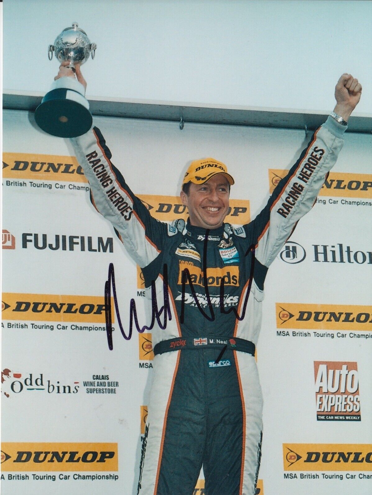 Matt Neal Hand Signed 8x6 Photo Poster painting - Touring Cars Autograph 5.