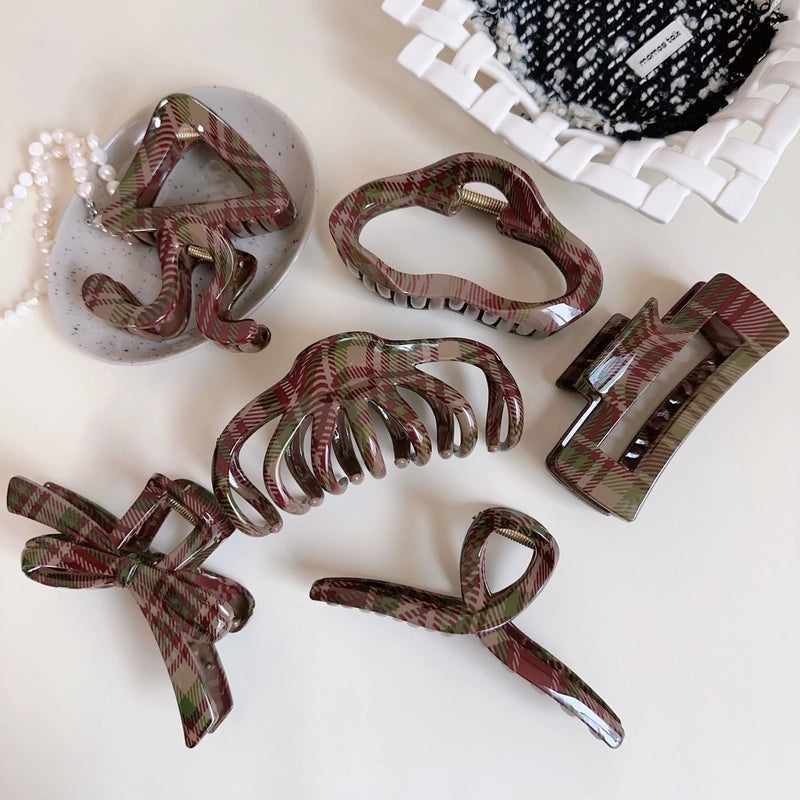 Retro Women’s Lattice PS Hollow Out Hair Claws