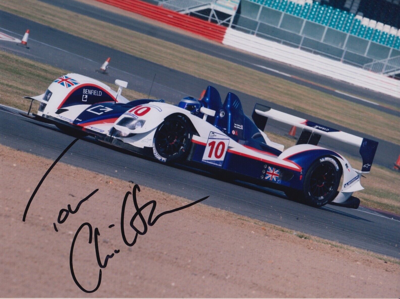 Tom Chilton Hand Signed 8x6 Photo Poster painting - Le Mans Autograph 1.