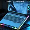 Laptop Cooling Pad with 5 Quiet Fans RGB Notebook Stand for 11-17.3 Inch Laptops