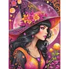 Witch-11CT Stamped Cross Stitch 45*60cm/17.72*23.62in (Big Size)