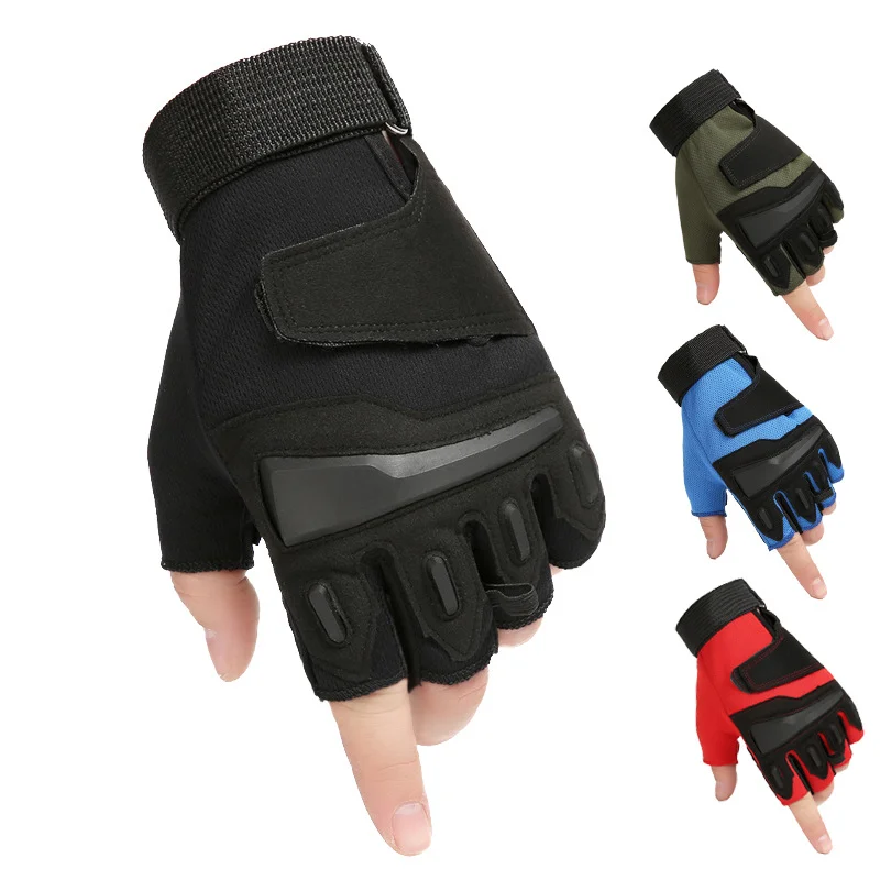 Half Finger Outdoor Sports Riding Antislip Gloves