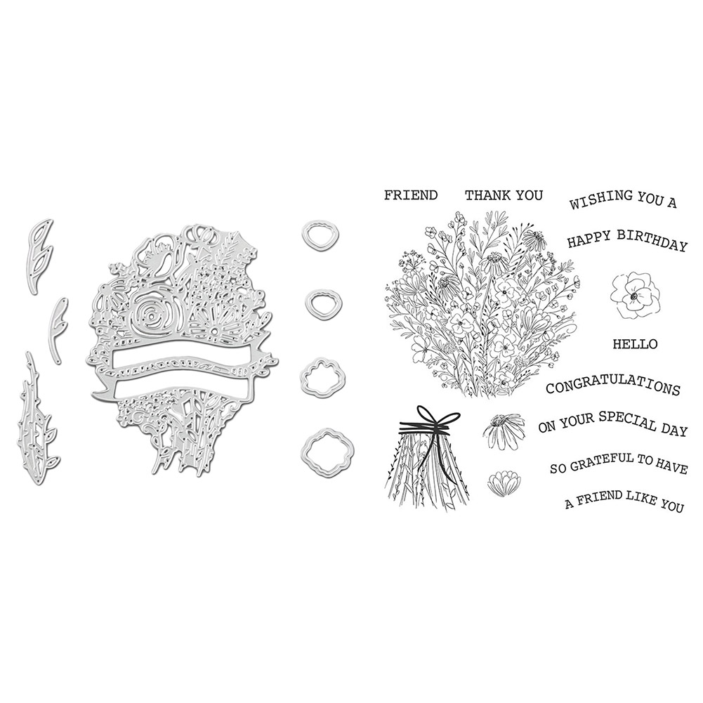 

Letters (Cutting Dies+Seal) - Paper Craft Cutting Dies, 501 Original