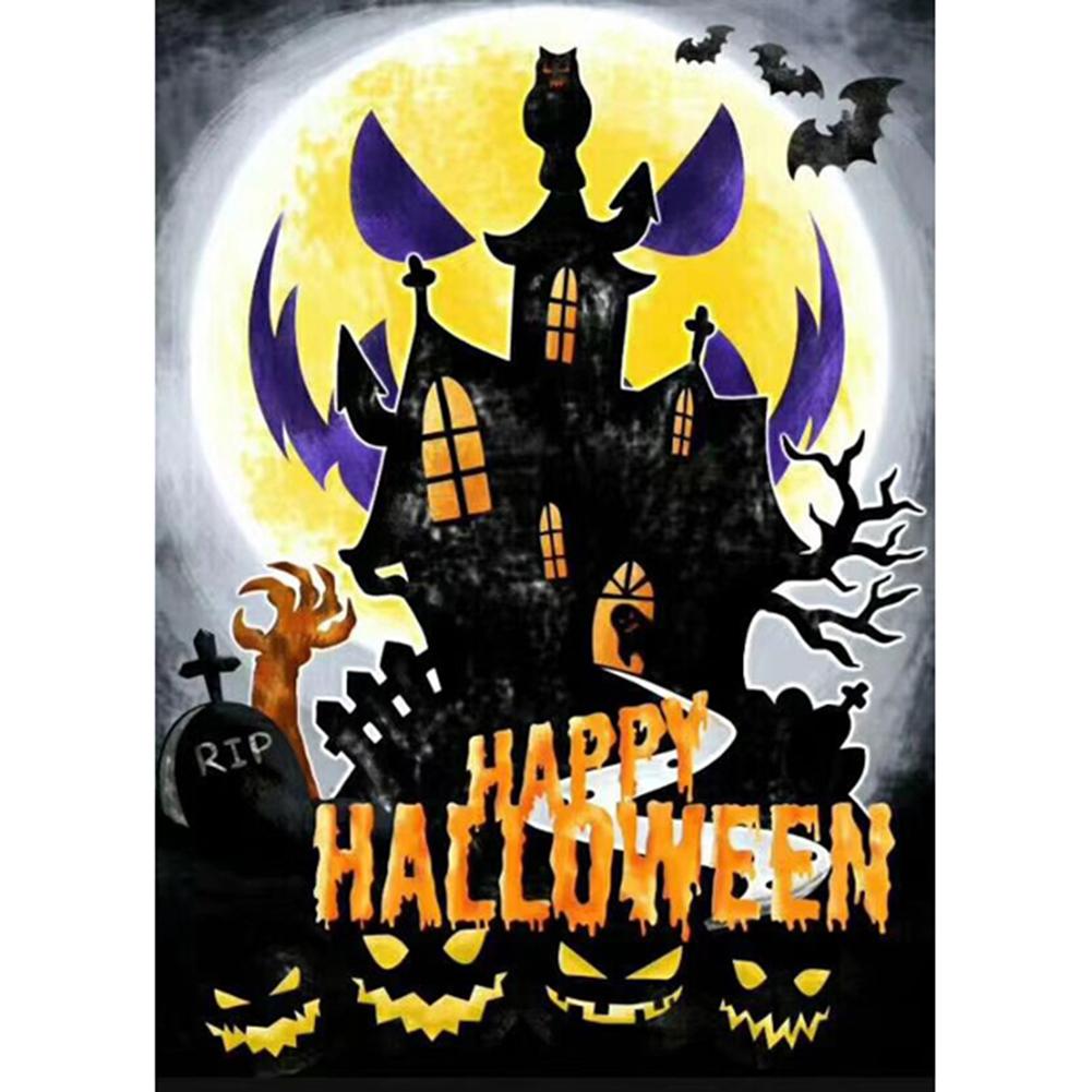 

Halloween Pattern - Round Drill Diamond Painting - 30*40CM, 501 Original