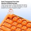 MOFII Pearl Series Tri-Mode RGB Backlit Mechanical Keyboard,68 Key