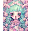 【Limited Stock Sale】Big Eyed Doll-11CT Stamped Cross Stitch 45*55cm/17.72*21.65in tapestrymarket