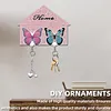 2Pcs Butterfly DIY Diamond Painting Key Holder for Adults Beginners Gifts