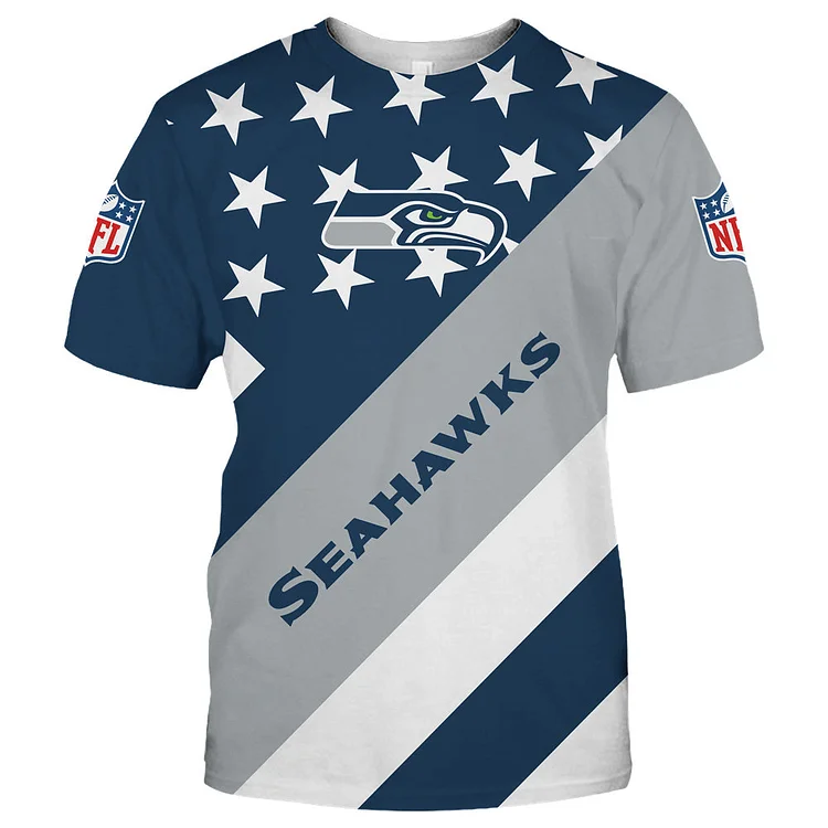 Seattle Seahawks All Over Print T-Shirt