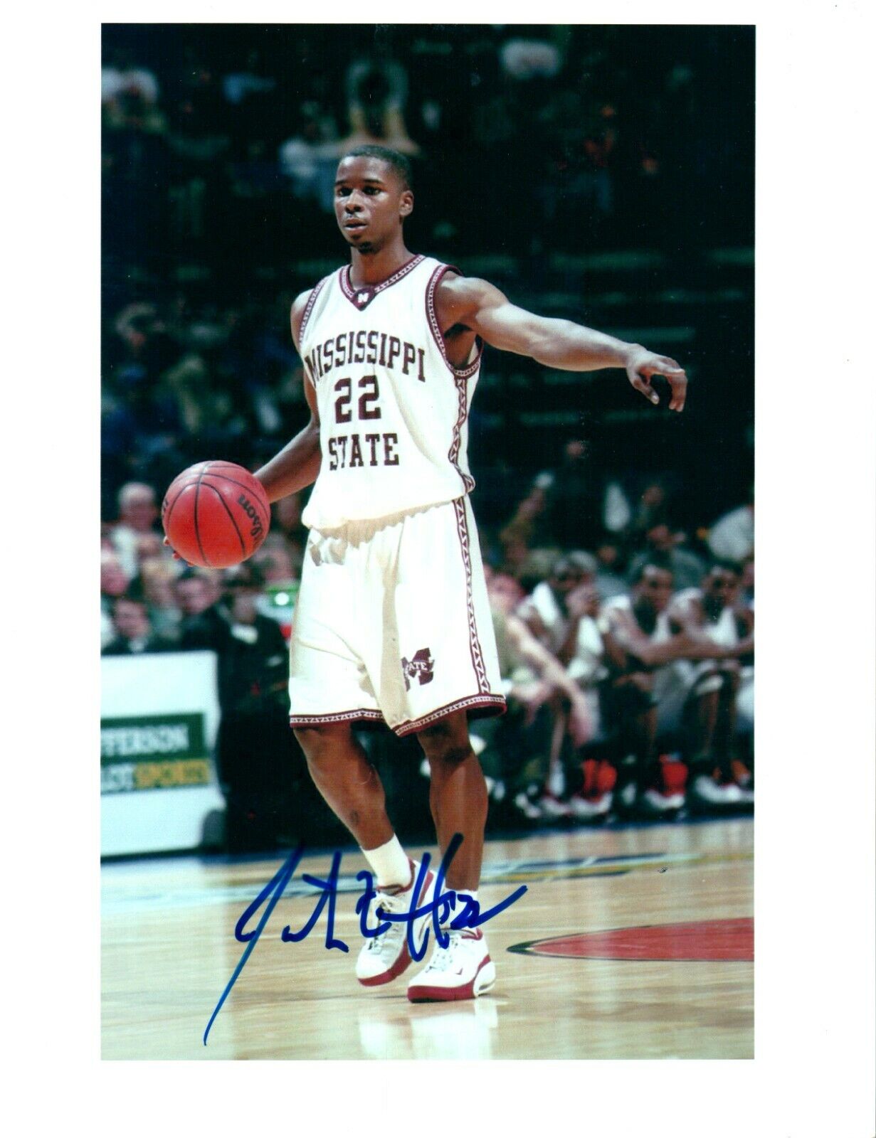 Derrick Zimmerman NCAA College Mississippi Hand Signed Autograph 8.5x11 Photo Poster painting