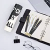 5pcs fuck it all stylos &agrave; bille avec pot &agrave; stylo