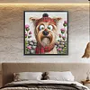 Dog-14CT Stamped Cross Stitch Egyptian Cotton 65*65cm/25.59*25.59in(Big Size) tapestrymarket