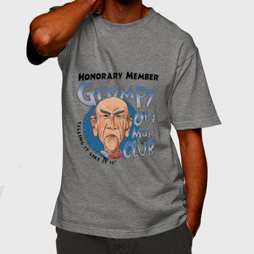 'Walter Honorary Member Grumpy Old Man Club' T-Shirt Celebrating 4th Of July - Independence Day