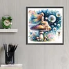 Diamond Painting-DIY Full Round Drill Mushroom Fairy