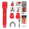 Multifunctional sink wrench eight-in-one bathroom special wash basin faucet water pipe loosening artifact installation tool