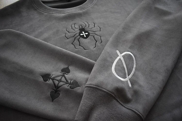 Lowkey Chrollo Embroidered Crew - HXH