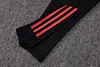 Joyfball 2025/2026 Ajax Half-Pull Training Suit Black Football Shirt 1:1 Thai Quality